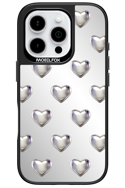 Shiny Hearts Mirror 2.0 - Apple iPhone 16 Pro