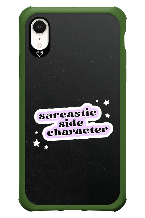 Sarcastic Black - Apple iPhone XR