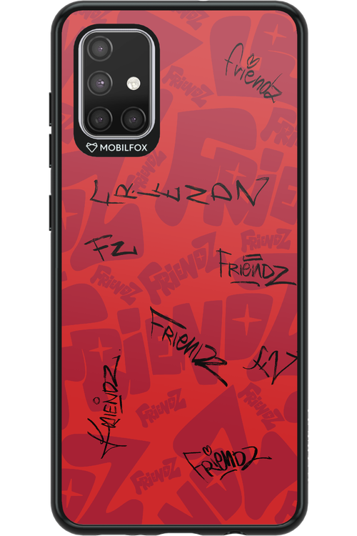 FRIENDZ Red - Samsung Galaxy A71