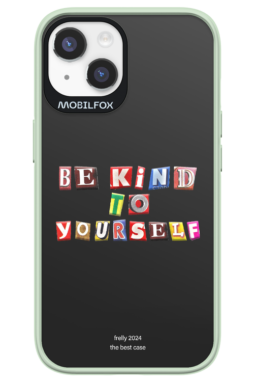 Be Kind To Yourself Black - Apple iPhone 14