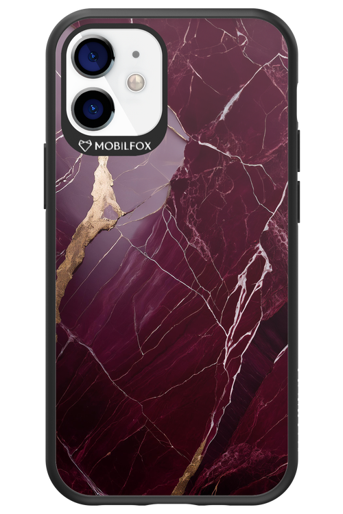 Burgundy Marble 2.0 - Apple iPhone 12 Mini