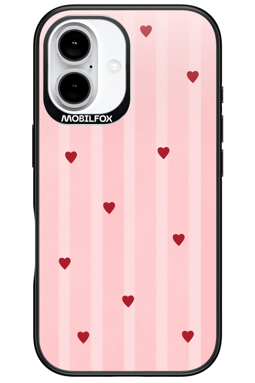 Red Little Hearts 2.0 - Apple iPhone 16