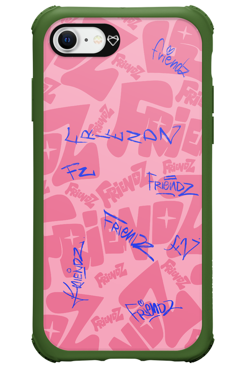 FRIENDZ Pink - Apple iPhone 8