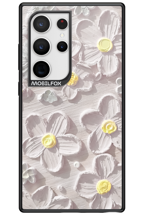 White Flowers 2.0 - Samsung Galaxy S24 Ultra