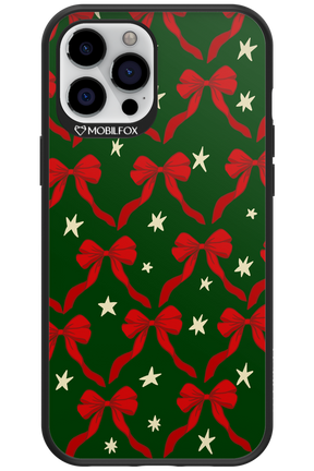 Bow & Stars (Green) - Apple iPhone 12 Pro Max