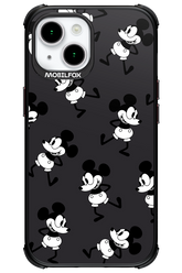 Iconic Mouse (antracite pattern) - Apple iPhone 15