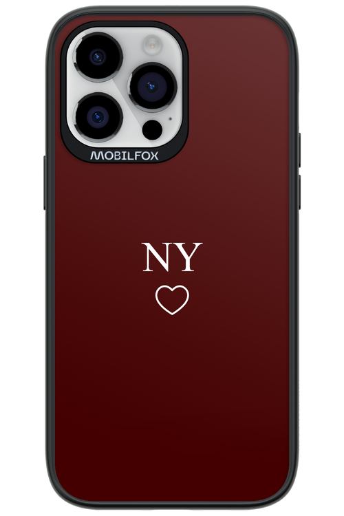 NY Burgundia 2.0 - Apple iPhone 14 Pro Max