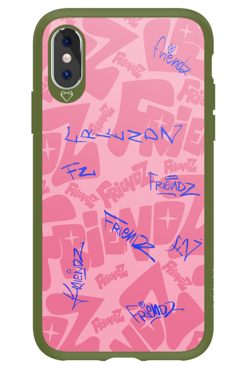 FRIENDZ Pink - Apple iPhone XS
