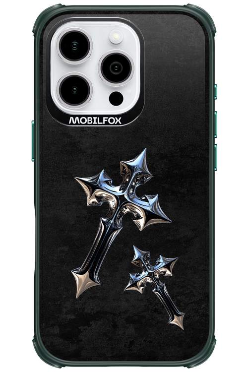 Chrome Crosses - Apple iPhone 16 Pro