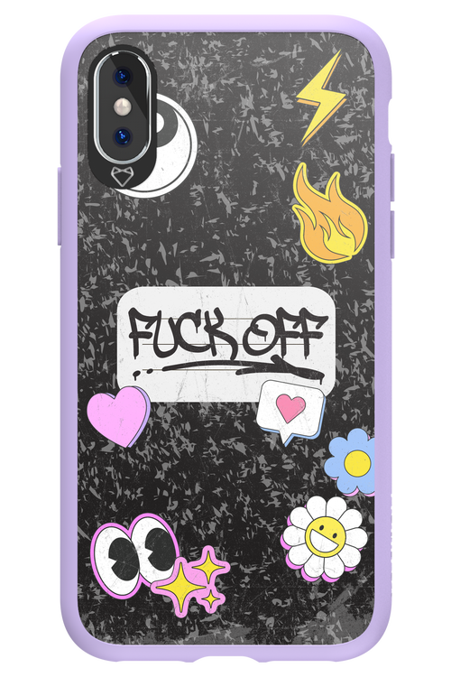 Fuck Off Case - Apple iPhone X