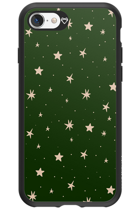 Forest Green Stars - Apple iPhone SE 2020