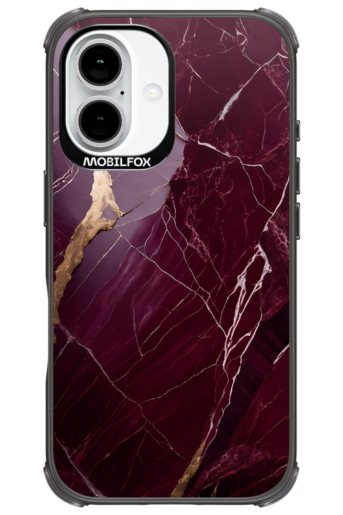 Burgundy Marble 2.0 - Apple iPhone 16