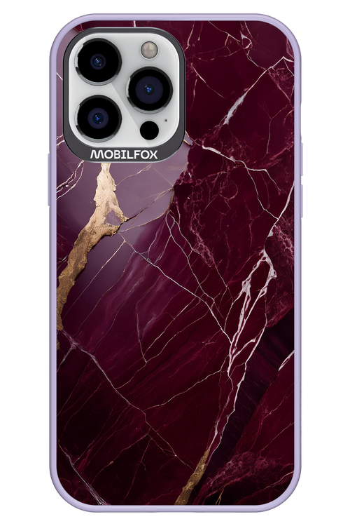 Burgundy Marble - Apple iPhone 13 Pro Max