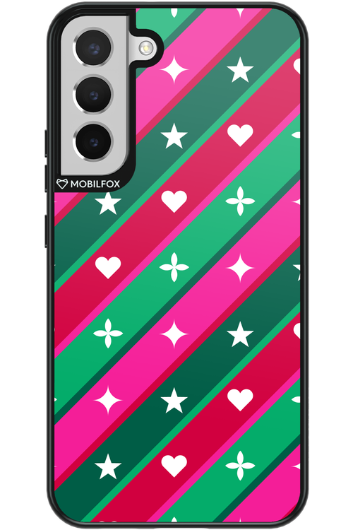 Christmas Stripes - Samsung Galaxy S22+