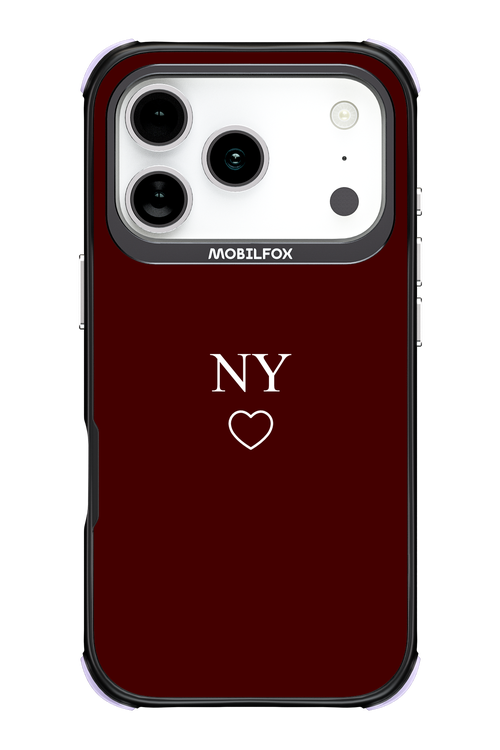 NY Burgundia 2.0 - Apple iPhone 17 Pro