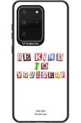 Be Kind To Yourself White - Samsung Galaxy S20 Ultra 5G
