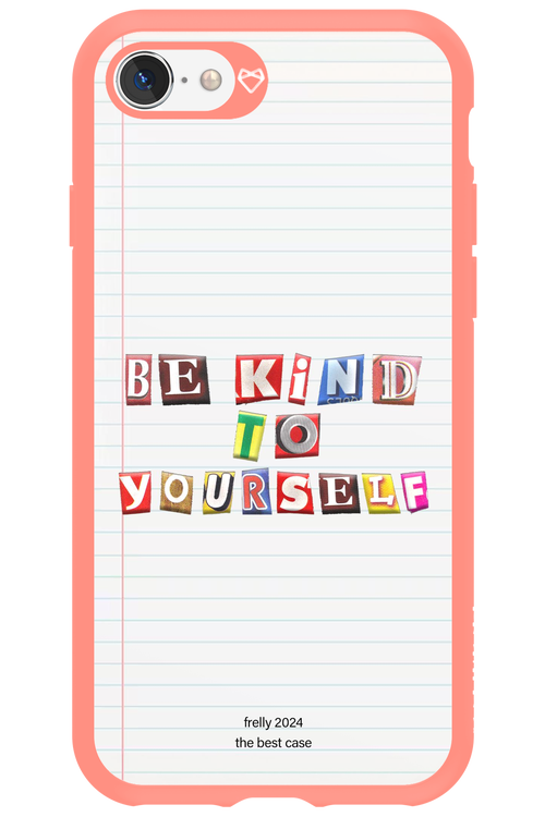 Be Kind To Yourself Notebook - Apple iPhone SE 2022