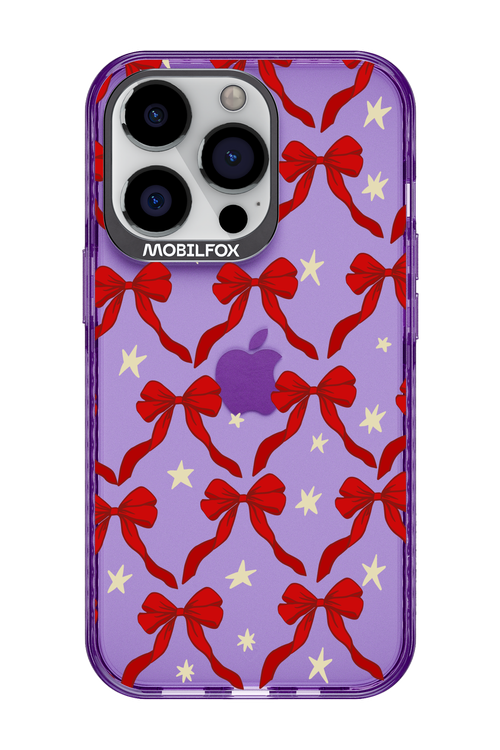Bow & Stars (Transparent) - Apple iPhone 13 Pro