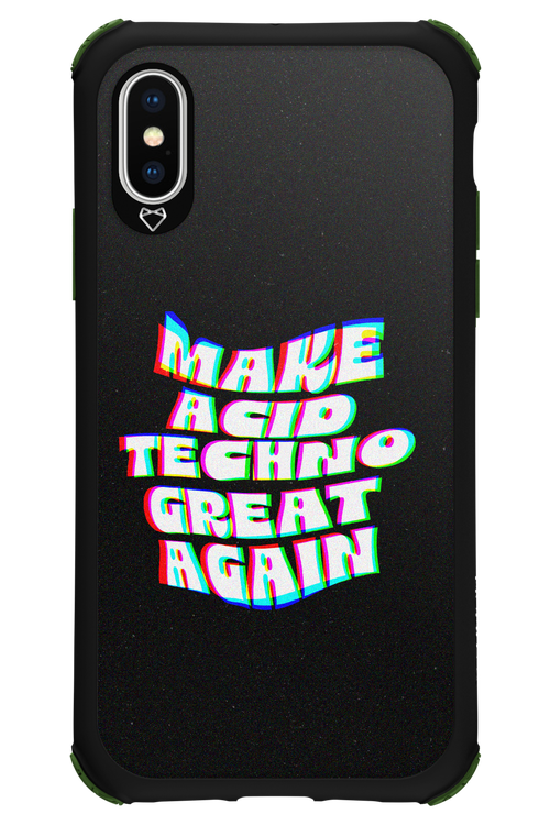 Acid Techno - Apple iPhone X