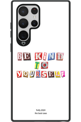 Be Kind To Yourself White - Samsung Galaxy S22 Ultra