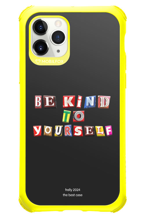 Be Kind To Yourself Black - Apple iPhone 11 Pro