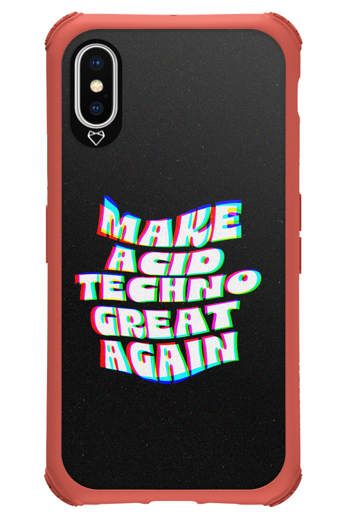 Acid Techno - Apple iPhone X