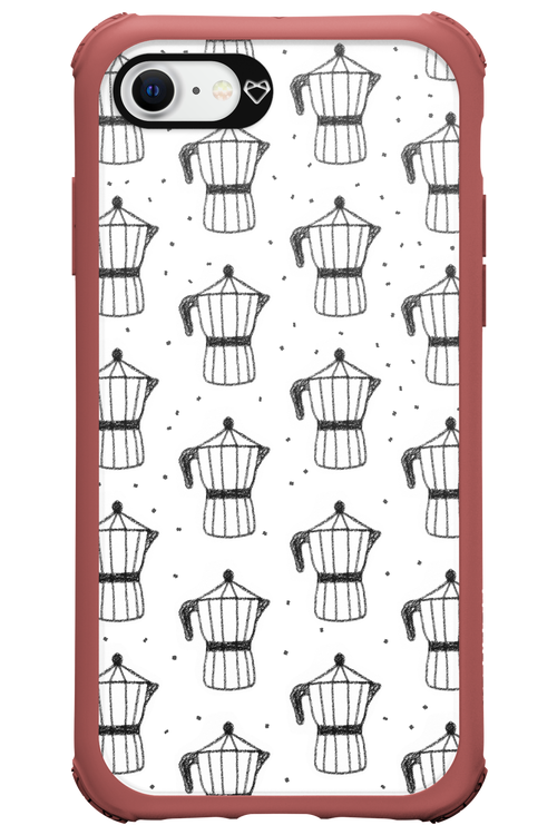 Retro Caffee - Apple iPhone 8