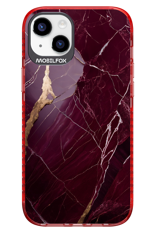 Burgundy Marble 2.0 - Apple iPhone 14 Plus
