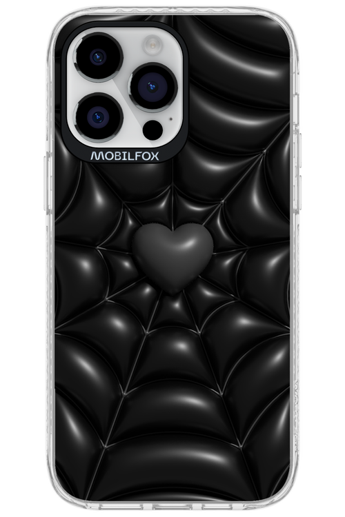 Black Spider Heart - Apple iPhone 14 Pro Max