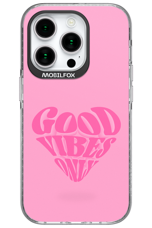 Good Vibes Heart - Apple iPhone 15 Pro