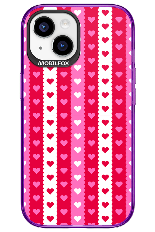 Christmas Heart Biscuit - Apple iPhone 15