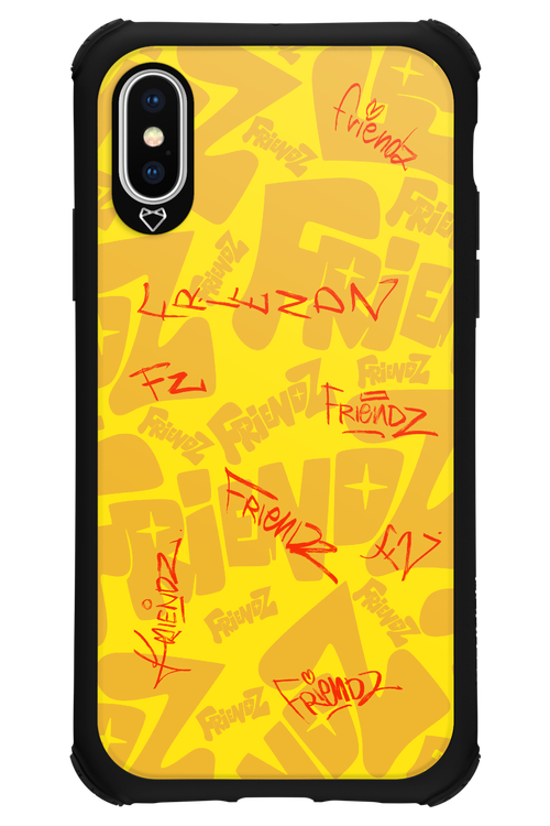 FRIENDZ Yellow - Apple iPhone XS