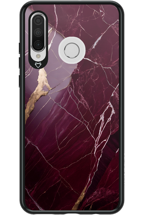 Burgundy Marble - Huawei P30 Lite