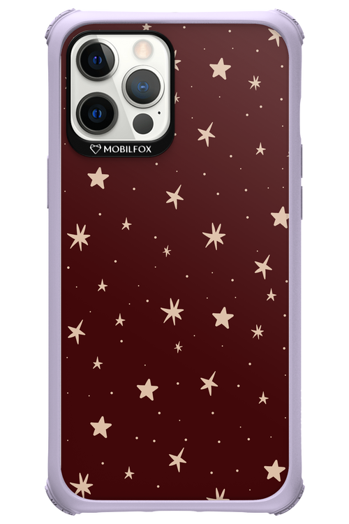Burgundy Stars - Apple iPhone 12 Pro Max