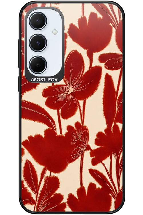 Burgundy Flowers 2.0 - Samsung Galaxy A55