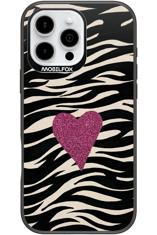 Zebra Heart 2.0 - Apple iPhone 16 Pro Max