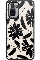 Monochrome Flowerss 2.0 - Xiaomi Redmi Note 10