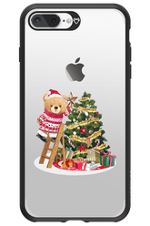 Christmas Bear (Transparent) - Apple iPhone 7 Plus