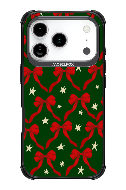 Bow & Stars (Green) - Apple iPhone 17 Pro
