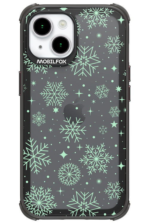 Tiffany's Snowflakes - Apple iPhone 15