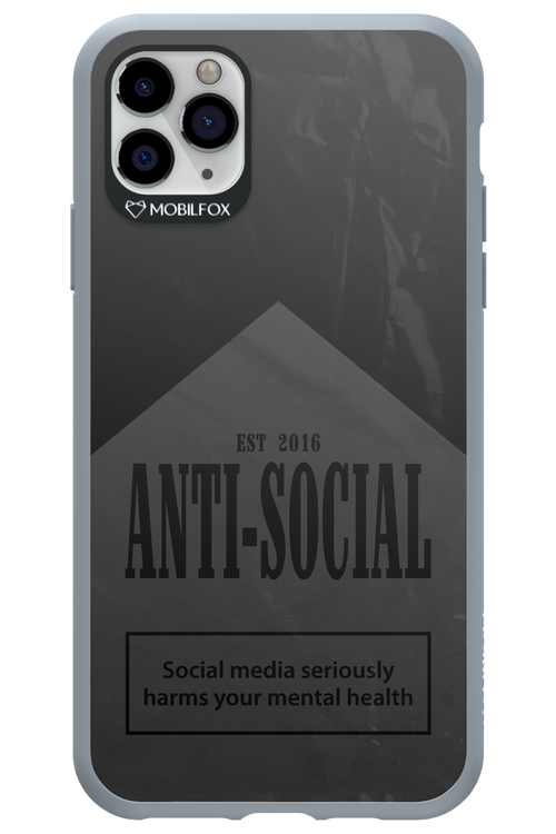 ANTI-SOCIAL (BLVCK) 2.0 - Apple iPhone 11 Pro Max