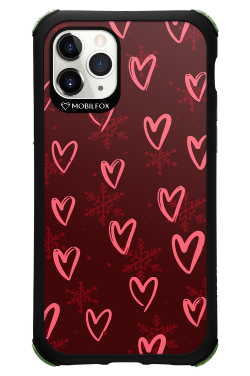 Christmas Hearts - Apple iPhone 11 Pro