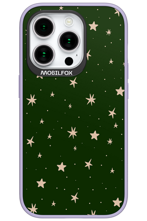 Forest Green Stars - Apple iPhone 15 Pro