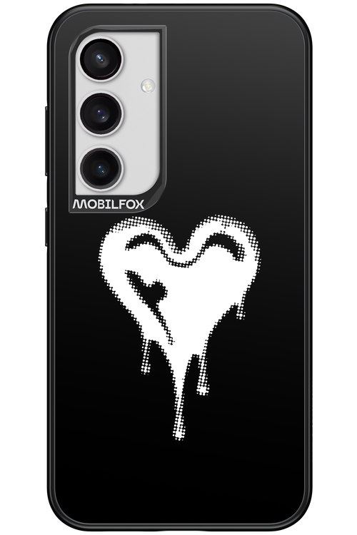 Heart Black - Samsung Galaxy S24