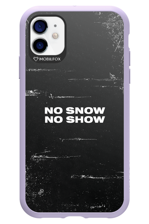 No snow, no show - Apple iPhone 11