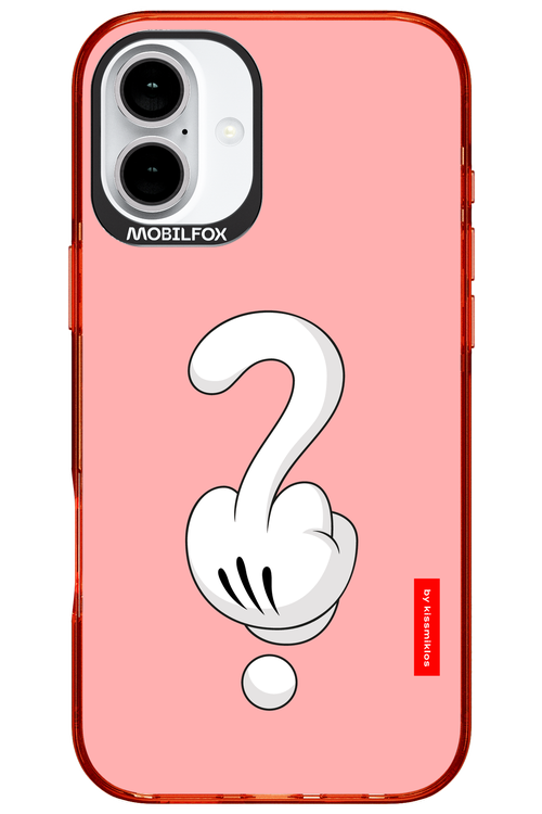 Fuck Hand (Pink) 2.0 - Apple iPhone 16 Plus