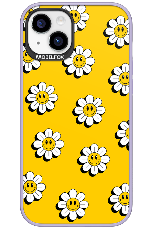 Smiley Flowers - Apple iPhone 15 Plus