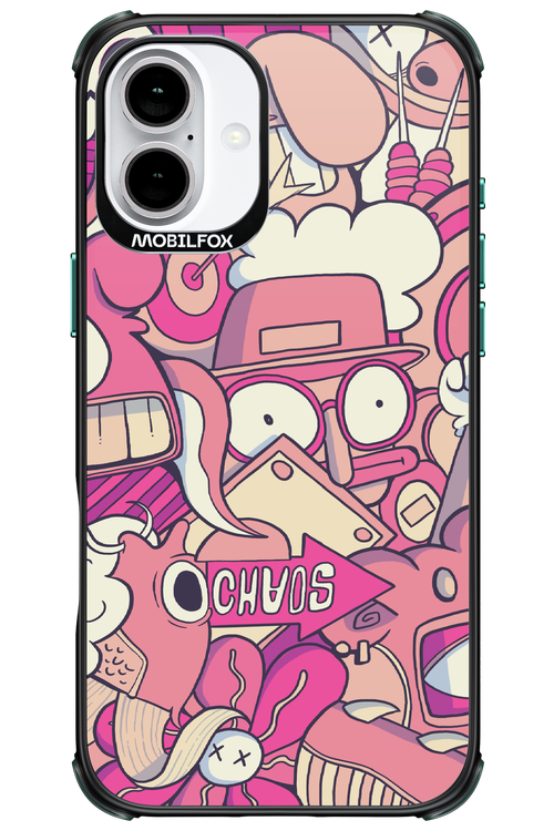Coral Chaos - Apple iPhone 16 Plus
