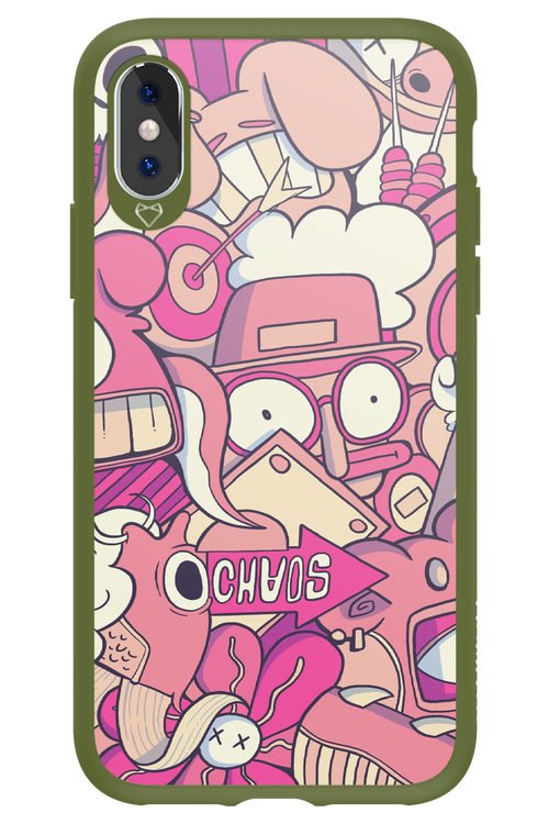 Coral Chaos - Apple iPhone X
