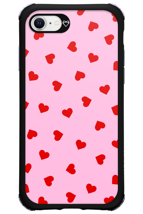 Sprinkle Heart Pink - Apple iPhone 8